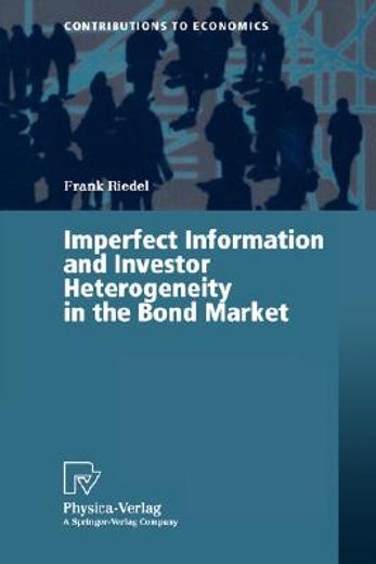 imperfect information and investor heterogeneity in the bond market (en Inglés)