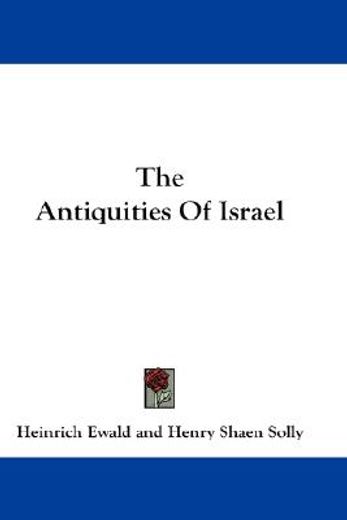 the antiquities of israel