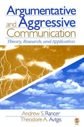 argumentative and aggressive communication,theory, research, and application