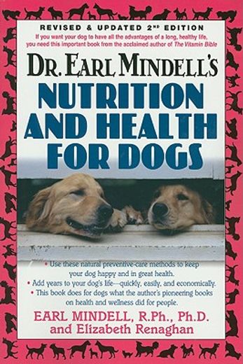 dr. earl mindell´s nutrition and health for dogs