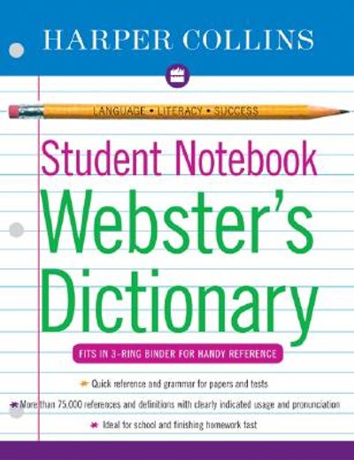 harpercollins student not webster´s dictionary