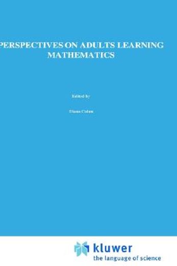 perspectives on adults learning mathematics,research and practice
