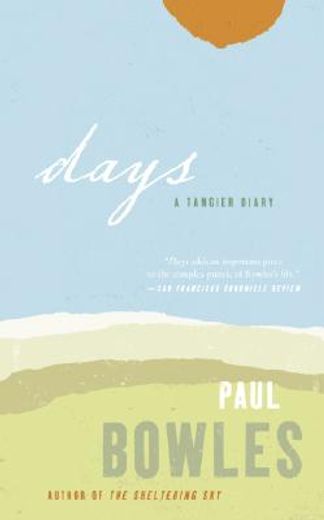 days,a tangier diary (in English)