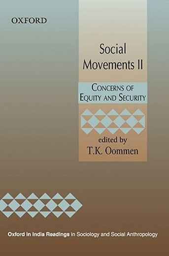 social movements ii,concerns of equity and security