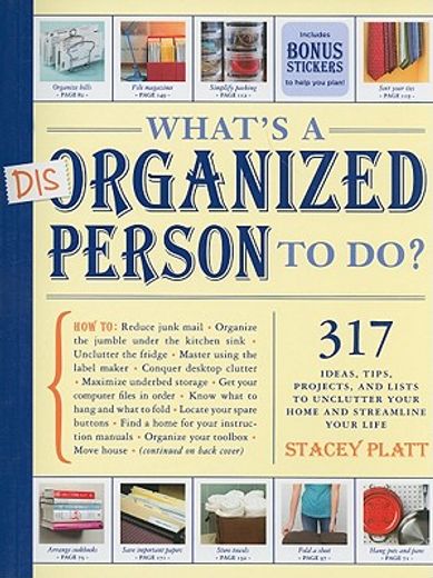 what´s a disorganized person to do?