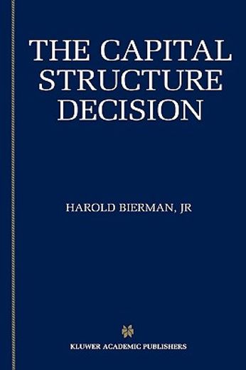 the capital structure decision (en Inglés)