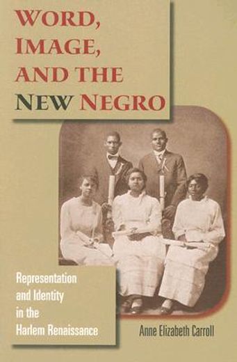 word, image, and the new negro,representation and identity in the harlem renaissance (en Inglés)