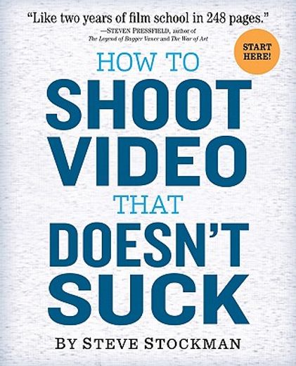 how to shoot video that doesn`t suck (en Inglés)