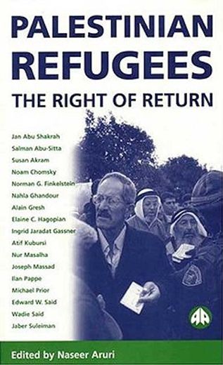 Libro palestinian refugees,the right of return, naseer hasan (edt