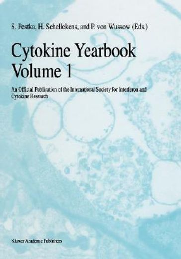 cytokine yearbook volume 1 (en Inglés)
