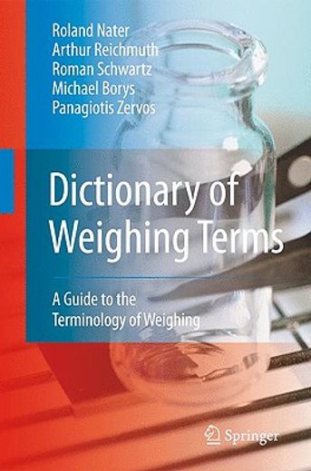 dictionary of weighing terms (en Inglés)
