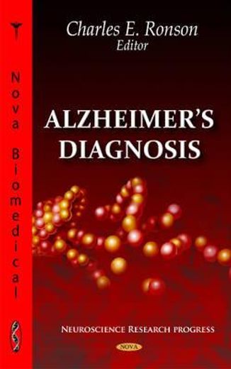 alzheimer`s diagnosis