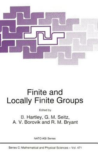 finite and locally finite groups (en Inglés)