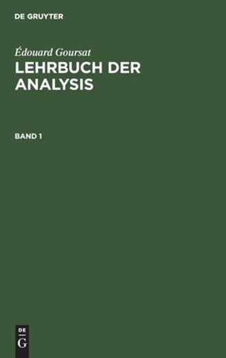 Lehrbuch der Analysis Lehrbuch der Analysis (German Edition) [Hardcover ] (in German)