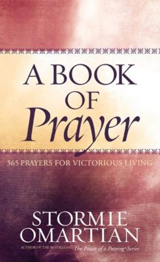 a book of prayer (en Inglés)