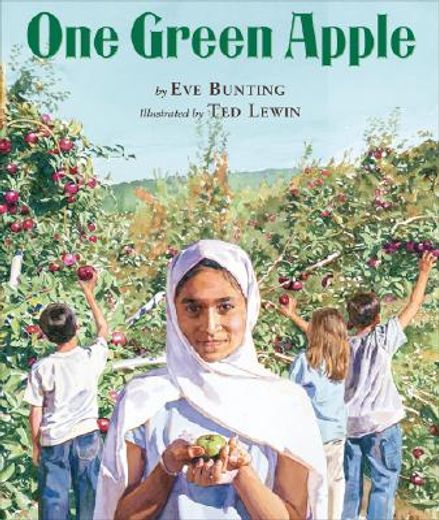 one green apple (in English)