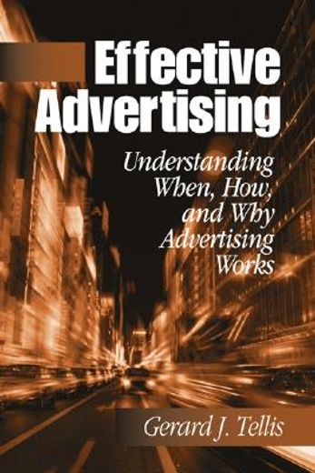 effective advertising,understanding when, how, and why advertising works