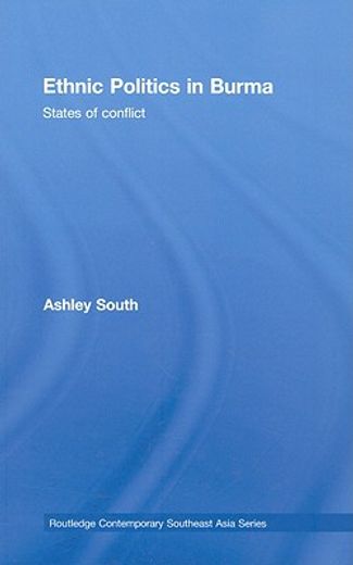 ethnic politics in burma,states of conflict