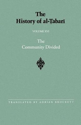 the history of al-tabari,community divided