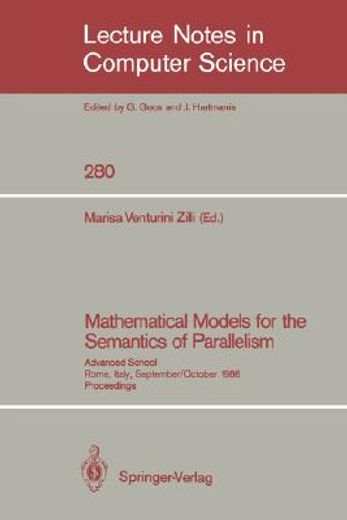 mathematical models for the semantics of parallelism