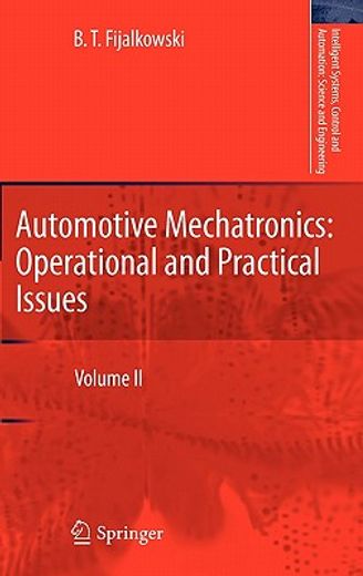automotive mechatronics,operational and practical issues