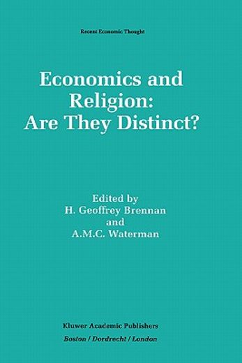 economics and religion: are they distinct? (en Inglés)