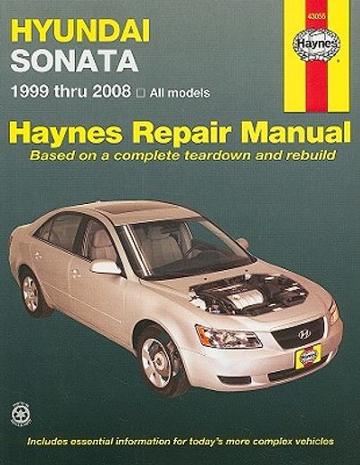haynes repair manual hyundai sonata 1999 thru 2008