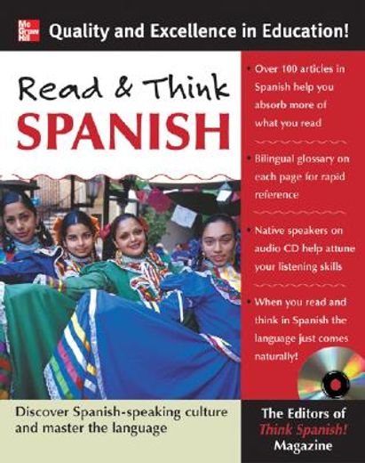 read & think spanish,learn the language and discover the culture of the spanish-speaking world through reading