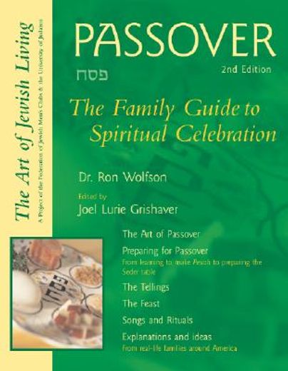 passover,the family guide to spiritual celebration