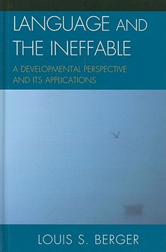language and the ineffable,a developmental perspective and its applications