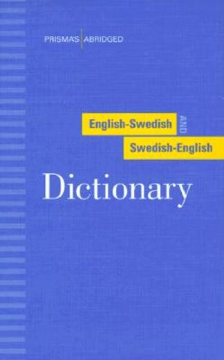 prisma´s abridged english-swedish and swedish-english dictionary