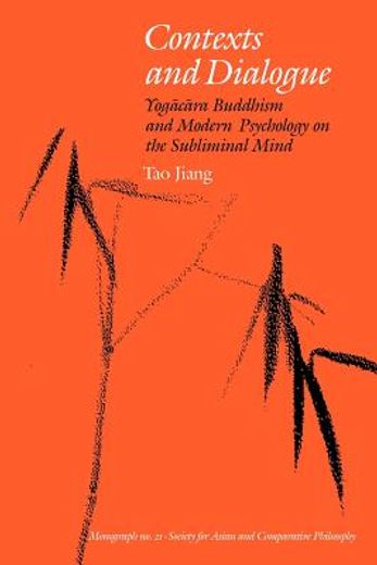 contexts and dialogue,yogacara buddhism and modern psychology on the subliminal mind