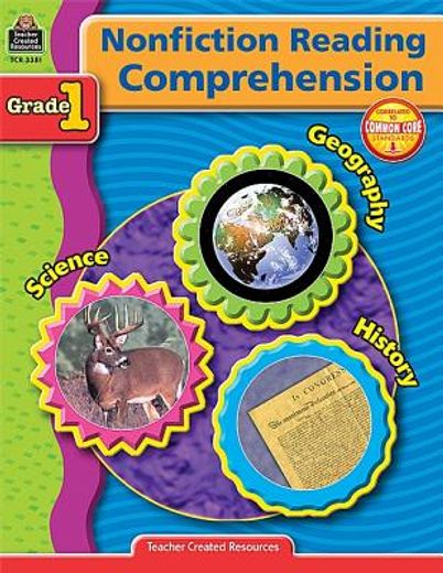 nonfiction reading comprehension,grade 1 (en Inglés)