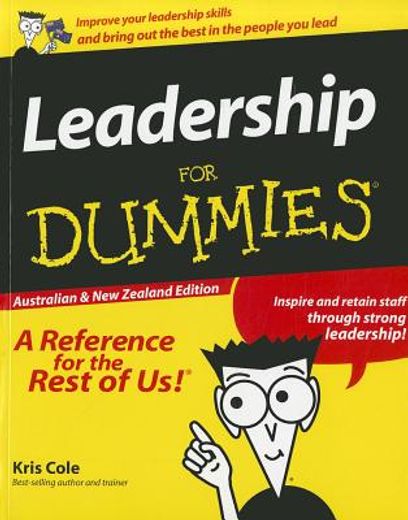 leadership for dummies: australian & new zealand edition (en Inglés)