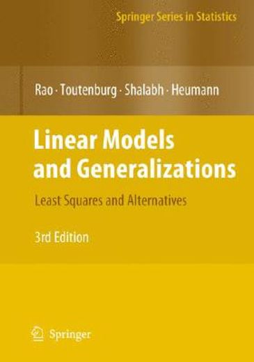 linear model and generalizations,least squares and alternatives
