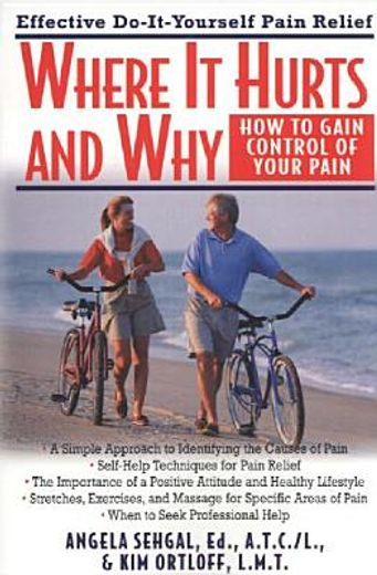 where it hurts and why,how to gain control of your pain