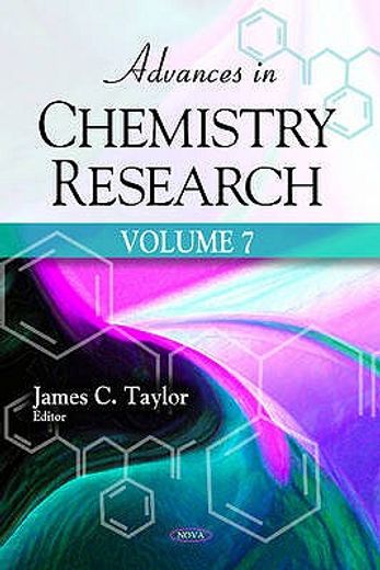 advances in chemistry research