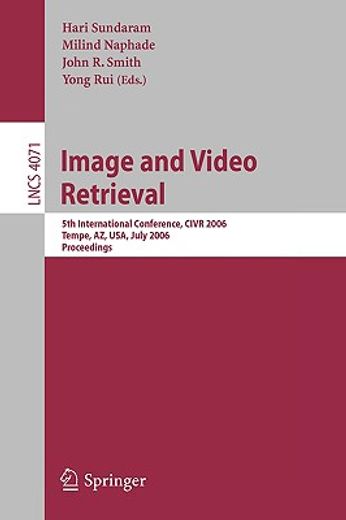 image and video retrieval (en Inglés)