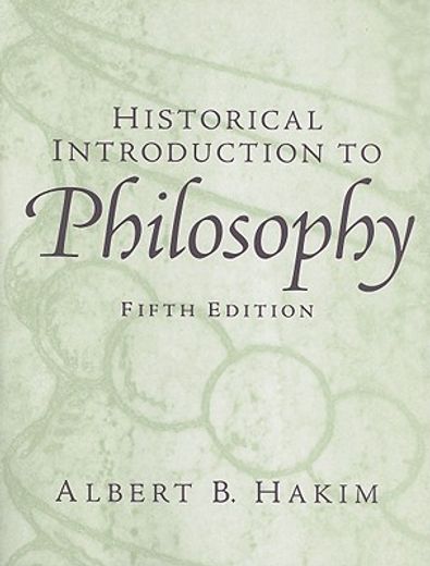 historical introduction to philosophy