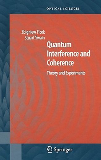 quantum interference and coherence,theory and experiments