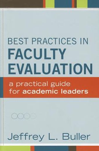 best practices in faculty evaluation (en Inglés)