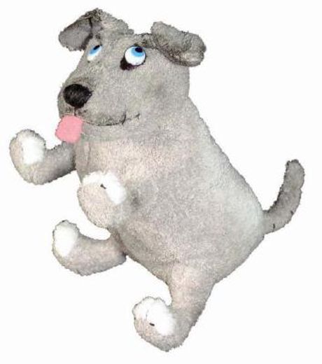 walter the farting dog doll,8" long (in English)