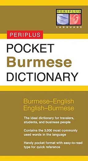 periplus, pocket burmese dictionary