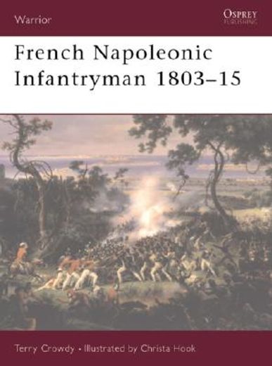French Napoleonic Infantryman 1803 15 (in English)