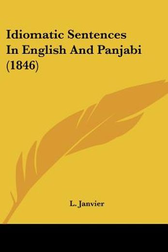 idiomatic sentences in english and panjabi