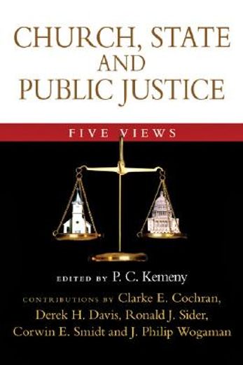 Church, State and Public Justice: Five Views (en Inglés)