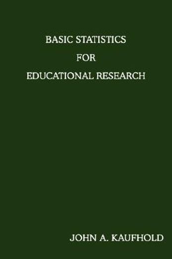 basic statistics for educational research (en Inglés)