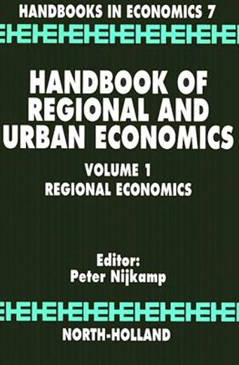 handbook of regional and urban economics,regional economics