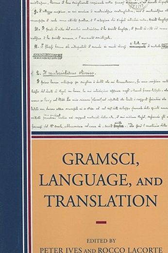 gramsci, language, and translation