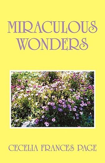 miraculous wonders (in English)